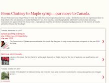 Tablet Screenshot of chennai2canada.blogspot.com
