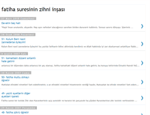 Tablet Screenshot of fatihasuresi.blogspot.com