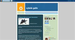 Desktop Screenshot of cybele-gallo.blogspot.com