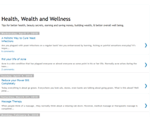 Tablet Screenshot of healthwealthwellness.blogspot.com