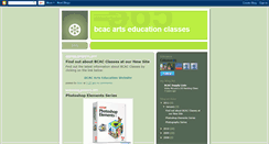 Desktop Screenshot of bcacartsed.blogspot.com