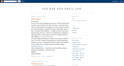 Desktop Screenshot of jax-bar-grill.blogspot.com