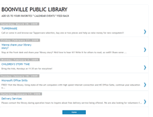 Tablet Screenshot of boonvillepubliclibrary.blogspot.com