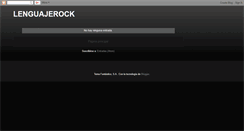 Desktop Screenshot of lenguajerockcolombia.blogspot.com