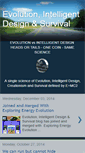 Mobile Screenshot of evolution-intelligentdesign-survival.blogspot.com