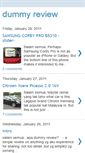 Mobile Screenshot of dummyreview.blogspot.com