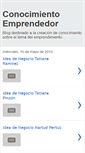 Mobile Screenshot of conocimientoemprendedor.blogspot.com