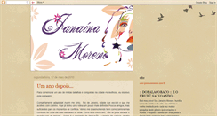 Desktop Screenshot of janainamoreno.blogspot.com