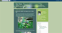 Desktop Screenshot of coolplants.blogspot.com