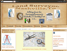 Tablet Screenshot of nashvillesurveyor.blogspot.com