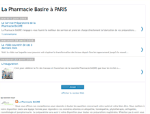 Tablet Screenshot of pharmaciebasire.blogspot.com