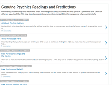 Tablet Screenshot of genuinepsychics.blogspot.com