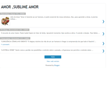 Tablet Screenshot of amorsublimeamor.blogspot.com