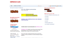 Desktop Screenshot of dermagailmu.blogspot.com