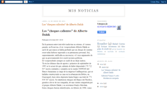 Desktop Screenshot of misnoticiasjornal.blogspot.com