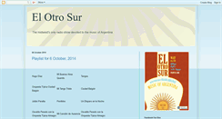 Desktop Screenshot of otrosur.blogspot.com