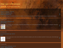 Tablet Screenshot of masquereflexiones.blogspot.com