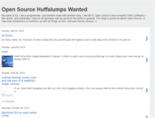 Tablet Screenshot of huffalump-tech.blogspot.com