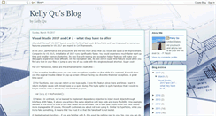 Desktop Screenshot of kellyquwebdevelopment.blogspot.com