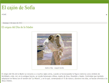 Tablet Screenshot of elcajondesofia.blogspot.com