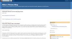 Desktop Screenshot of fitness-mike.blogspot.com