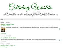 Tablet Screenshot of colliding-worlds.blogspot.com