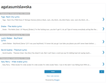 Tablet Screenshot of agatasumislawska.blogspot.com