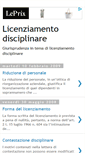 Mobile Screenshot of licenziamento.blogspot.com