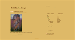Desktop Screenshot of batikkhoba.blogspot.com