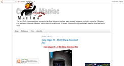 Desktop Screenshot of crackymaniac.blogspot.com