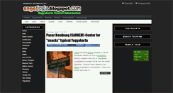 Desktop Screenshot of angeljogja.blogspot.com