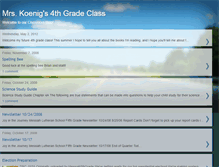 Tablet Screenshot of mrskoenigsclass.blogspot.com