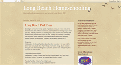 Desktop Screenshot of lbhomeschooling.blogspot.com