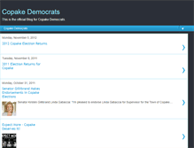 Tablet Screenshot of copakedemocrats.blogspot.com