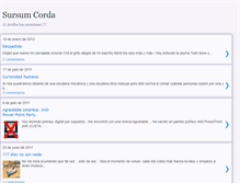 Tablet Screenshot of elsursuncorda.blogspot.com