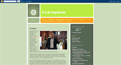 Desktop Screenshot of 0izquierda.blogspot.com