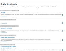 Tablet Screenshot of 0izquierda.blogspot.com