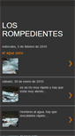 Mobile Screenshot of losrompedientes.blogspot.com