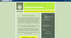 Desktop Screenshot of megasitioserraverde.blogspot.com