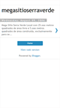 Mobile Screenshot of megasitioserraverde.blogspot.com