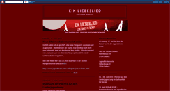 Desktop Screenshot of ein-liebeslied.blogspot.com