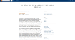 Desktop Screenshot of carlosrivera.blogspot.com