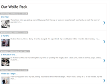 Tablet Screenshot of ourwolfepack.blogspot.com
