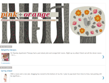 Tablet Screenshot of pinkplusorange.blogspot.com