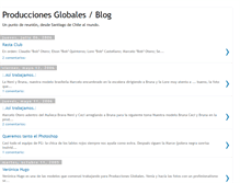 Tablet Screenshot of produccionesglobales.blogspot.com