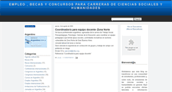 Desktop Screenshot of empleocienciassociales.blogspot.com