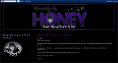 Desktop Screenshot of beautybyhoney.blogspot.com