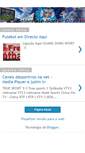 Mobile Screenshot of futebolemdirecto.blogspot.com