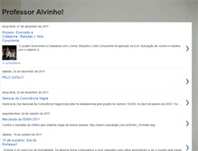 Tablet Screenshot of professoralvinho.blogspot.com