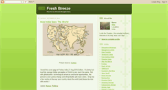 Desktop Screenshot of freshbreeze.blogspot.com